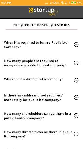 E-Startup - Business Registration & Consult CA App screenshot 6