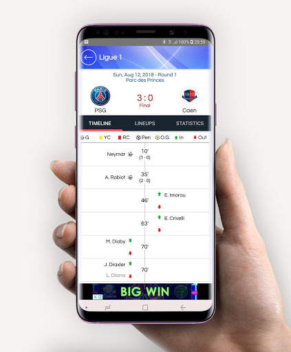 Live Scores 10 in 1 screenshot 2