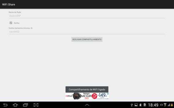 WiFi Share Mobile Data - Router screenshot 6