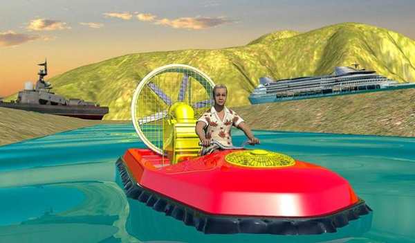 Granny Power Boat Racing Game screenshot 14