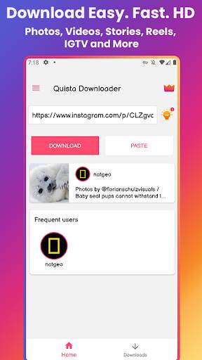 Quista - Posts & Story Downloader for Instagram screenshot 1