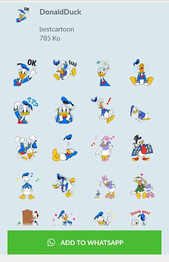 New Funny Cartoons stickers for Whatsapp 2020 screenshot 1