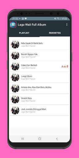 Lagu Wali Band Lengkap Offline Full Album Terbaru screenshot 3