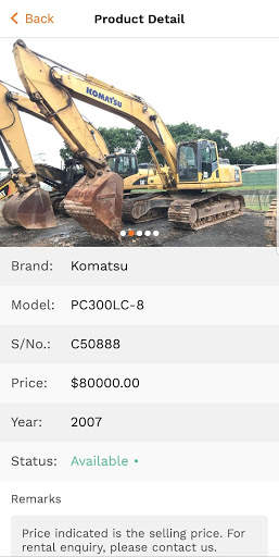 Used Heavy Machinery screenshot 3