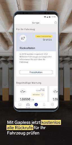 Gapless - Die Fahrzeug-App screenshot 2