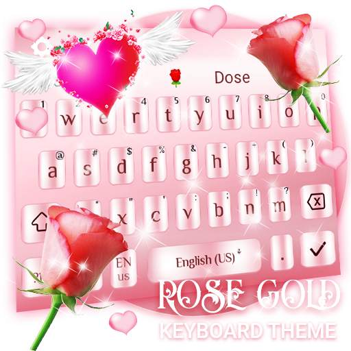 Rose Gold Keyboard 10001003