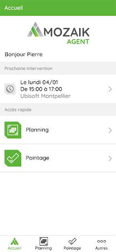 MOZAIK Agent screenshot 1