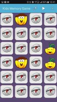 Funny Kids Memory Game screenshot 2