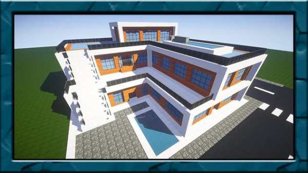 Modern house for minecraft screenshot 1