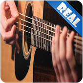 Música guitarra real icon
