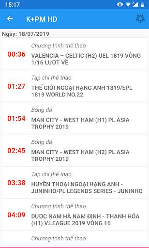 LPS - Lịch Phát Sóng Tivi screenshot 2