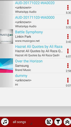 Mp3 player screenshot 7