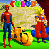 Superheroes Racing Games أيقونة