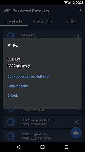 WiFi Password Recovery screenshot 2