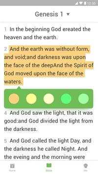 NIV Bible Offline free, bible audio 2 تصوير الشاشة