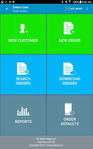 RepTime Order Writing App screenshot 3