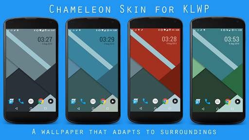 Chameleon Live Wallpaper KLWP screenshot 3