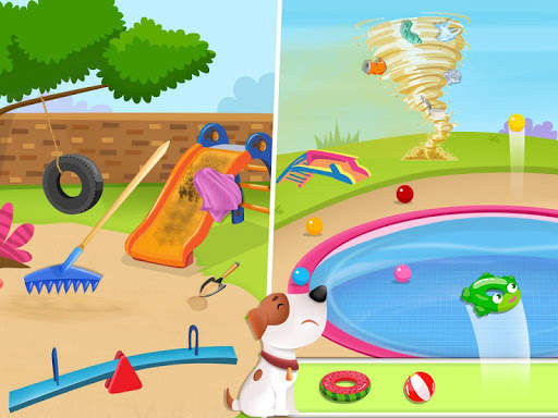 Puppy House Cleaning - Messy Room Decoration screenshot 1