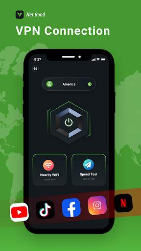 Net Bond - WiFi & VPN speed screenshot 1