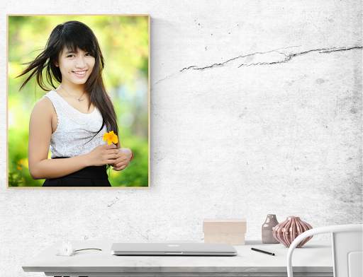 Square Wood frame photofit 1 تصوير الشاشة