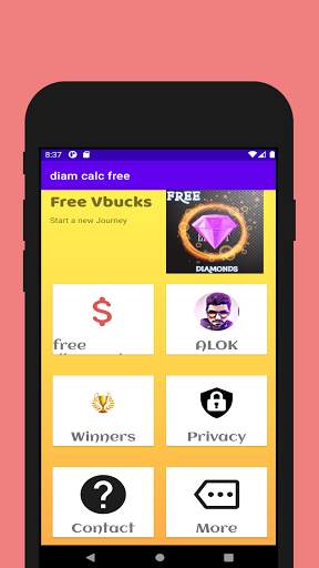 Scratch to Win Free Diamonds in Fire screenshot 1