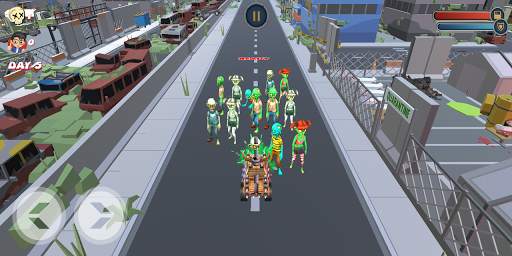 Zombieland Rush : Apocalypse Roadkill 3D screenshot 1