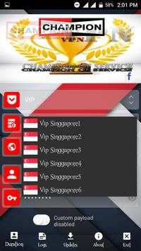Champion VPN screenshot 1