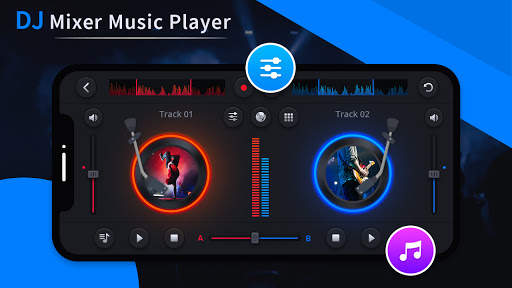 Dj Mixer Player - free Virtual DJ Music Player screenshot 1