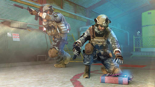 Frontline FPS Battlegrounds Epic Fire War screenshot 1