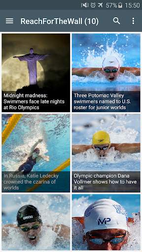 Swimming News screenshot 1