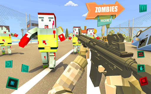 Zombie Pixel Warrior 3D- The Last Survivor screenshot 18