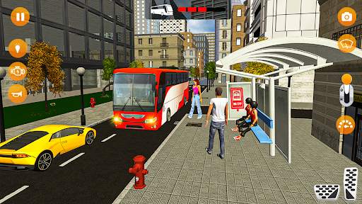 Bus games 3d Bus driving game screenshot 2