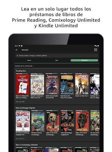 Comixology: Cómics y manga screenshot 3