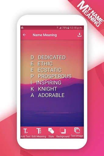 My Name Meaning - Name Meaning App screenshot 2