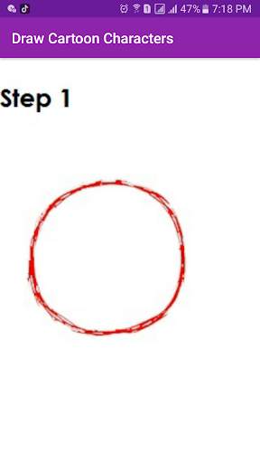 How To Draw Cartoon Character скриншот 5
