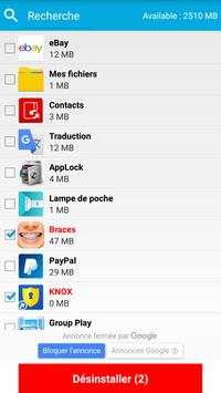 Uninstall Apps without root screenshot 1