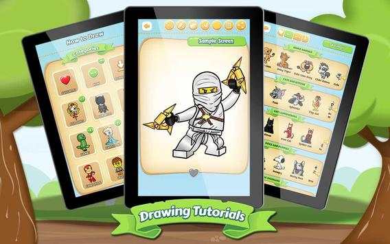 How to Draw Lego Ninjago screenshot 1