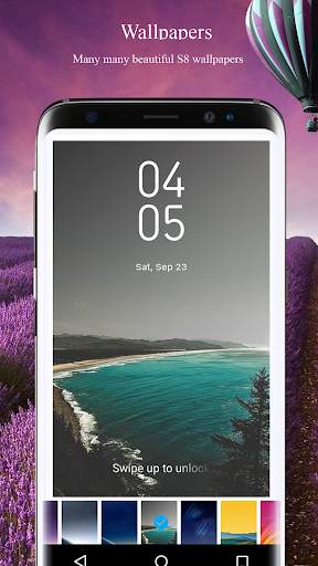 Lock screen for  Galaxy S8 edge screenshot 3