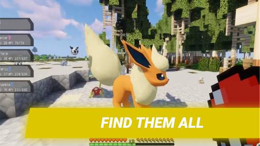 Mod Pixelmon for Minecraft screenshot 2
