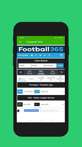 Soccer Live-Live Score App screenshot 3