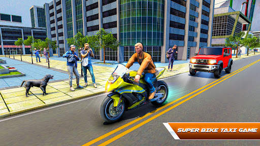 Pickup Bike Driving 3D Games screenshot 2