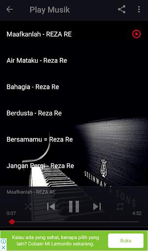 Reza Re mp3 Offline screenshot 3