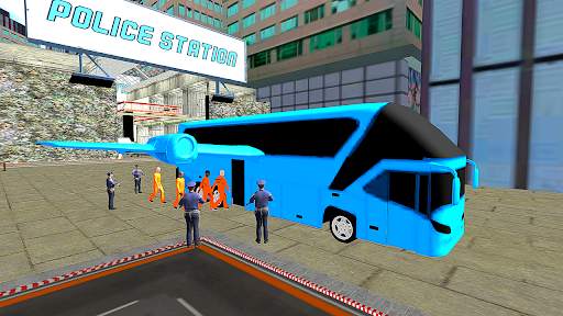 Police Bus Prisoners Transport screenshot 1