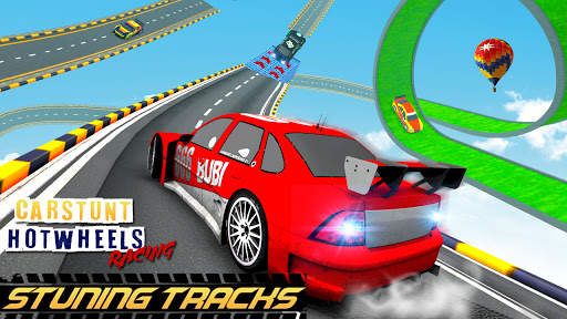 Car Stunts Hot Wheels Racing: Free Car Games 2021 screenshot 1
