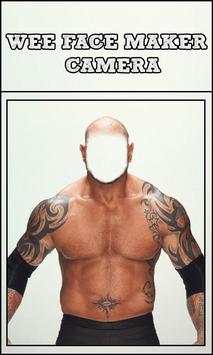 Camera Editeur WWE Face Maker 7 تصوير الشاشة
