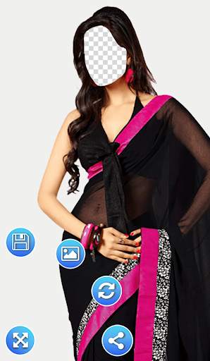 Women Saree Photo Frames screenshot 2
