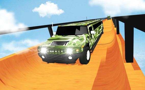 Army Mega Ramp Car Racing screenshot 4