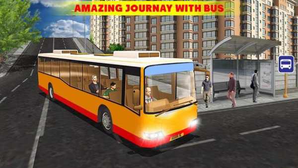 Driving City Bus Simulator 2018 screenshot 1