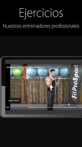 Fitness Trainer FitProSport screenshot 4