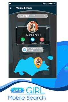 SAX Girl Mobile Search - Girl Phone Number Locator screenshot 3